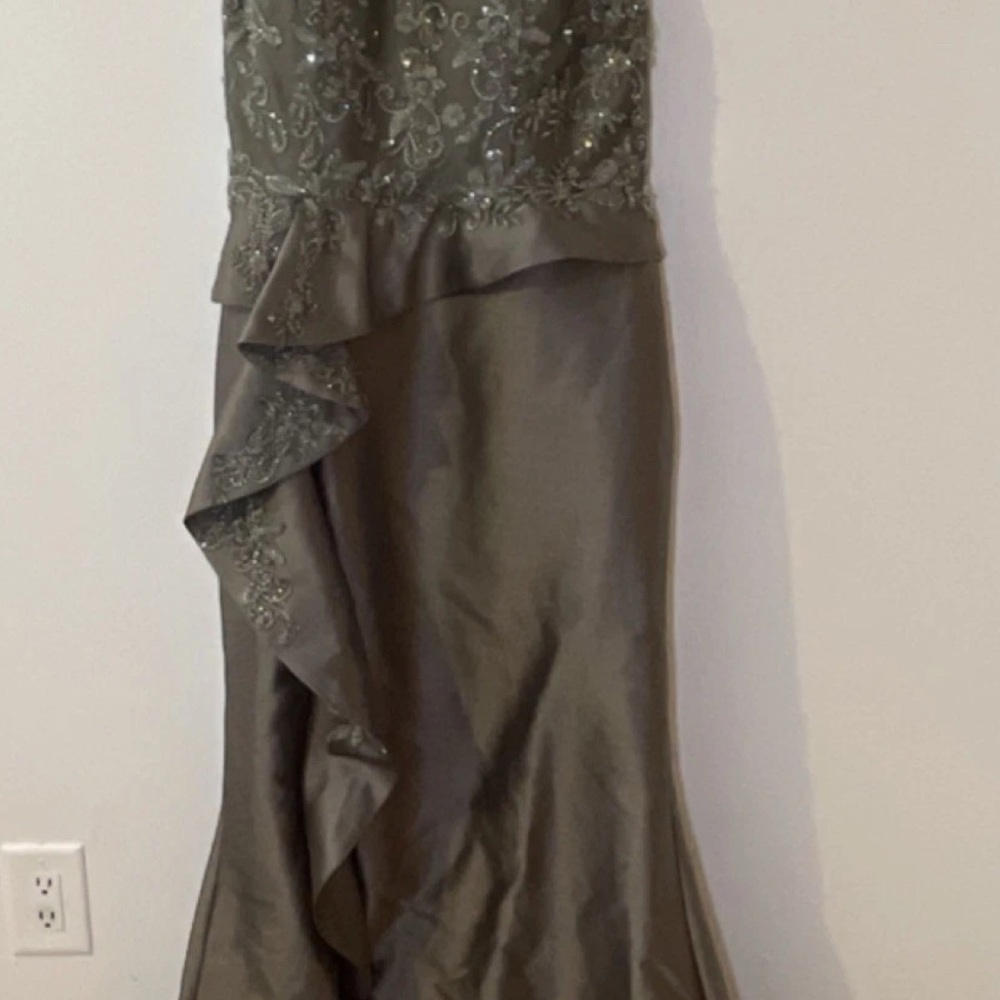 Rina diMontella Olive Embroidered Wedding Dress